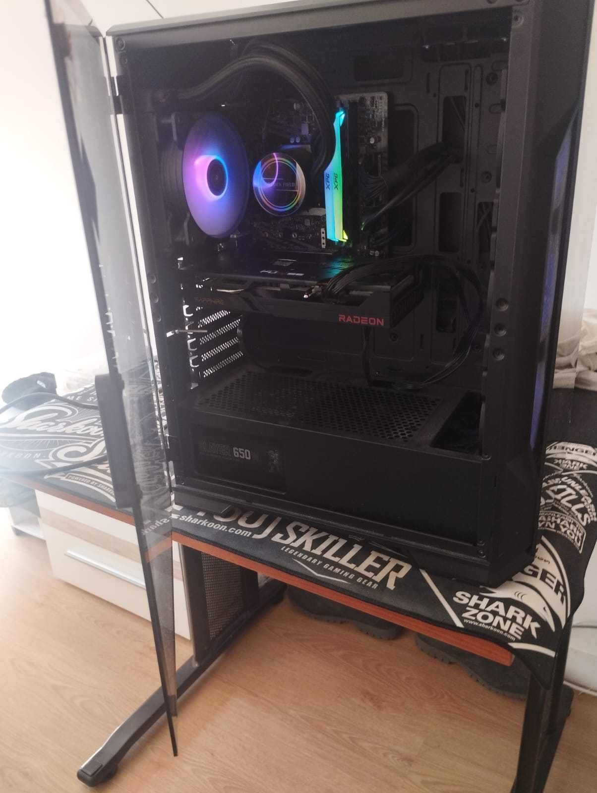 Negociável - Vendo PC GAMING I5 10600K - 16GB - RX6600XT 8G