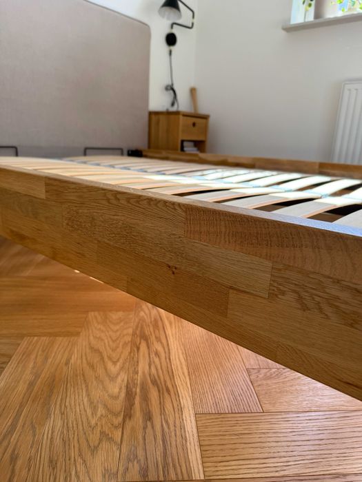 Łóźko dębowe Berke 140x200