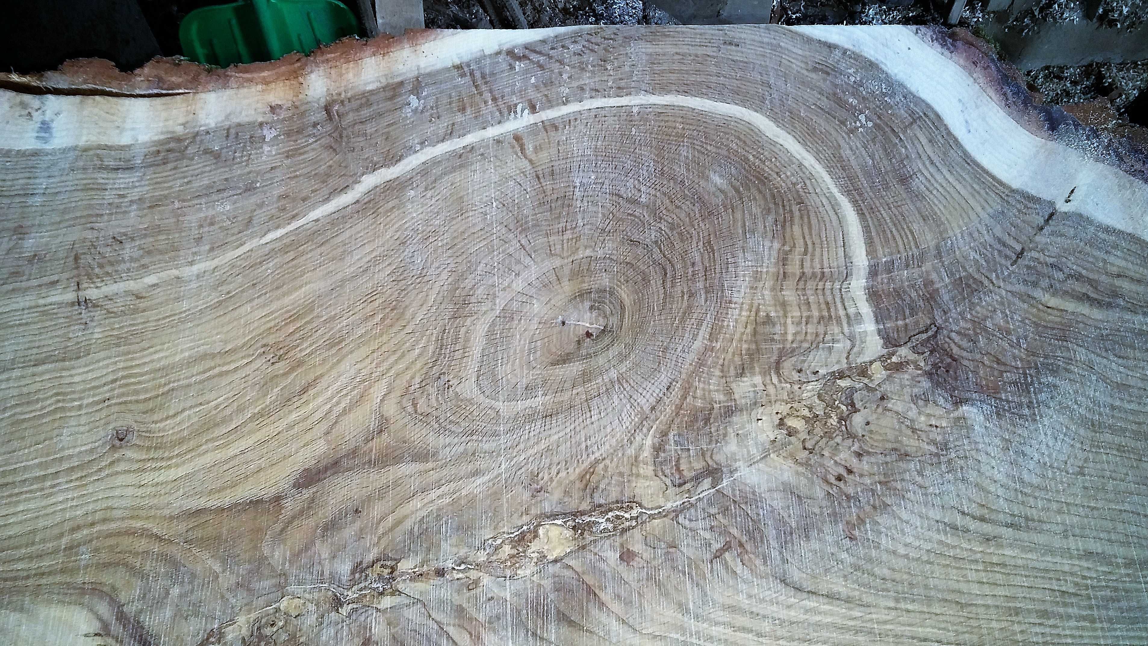 deska dębowa dąb monolit suchy 260/105/8 cm, 9 -letnia wysyłka