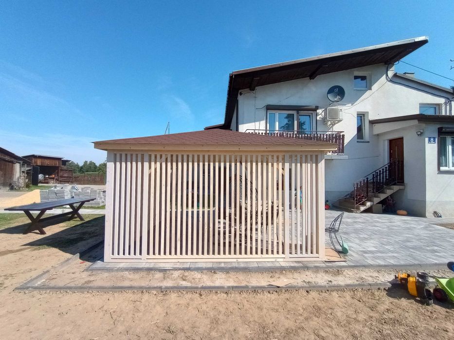 Altana Kwadrat 3x3  z montażem  ( Inne wymiary, wzory! )