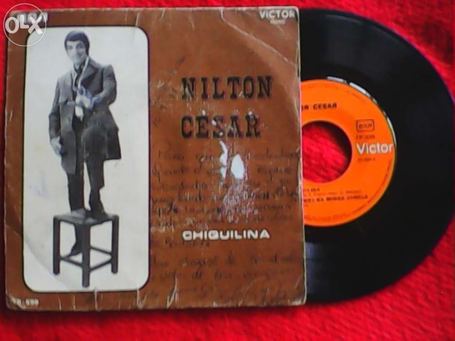 Nilton Cesar - Chiquilina - vinil single com 4 músicas