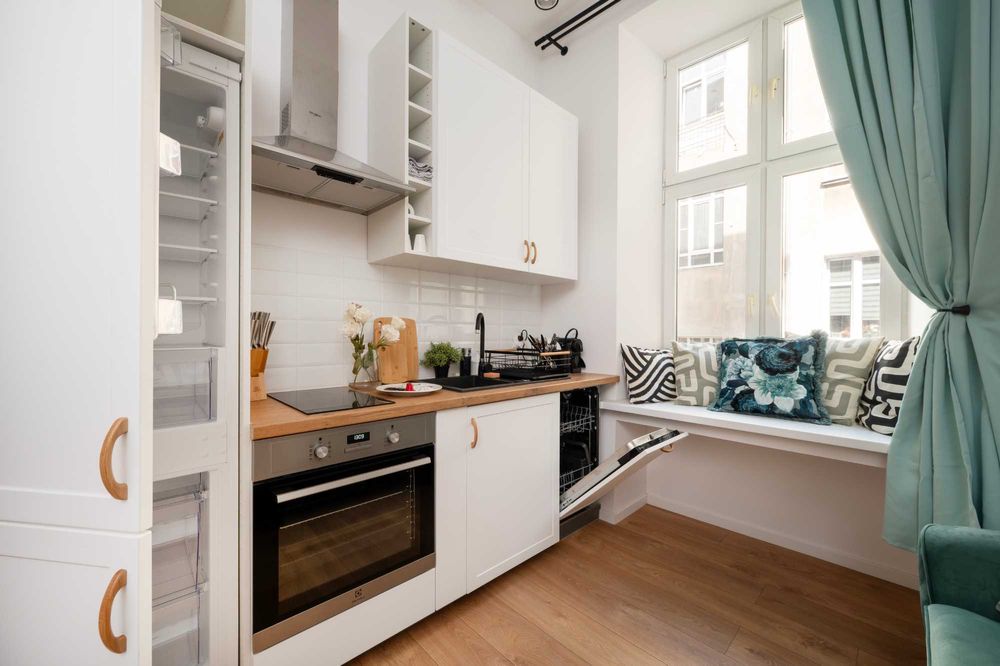 2 pokoje przy Manufakturze, wysoki standard, ogrzewanie miejskie