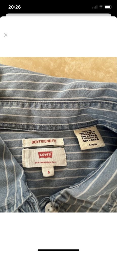 Сорочка  Levis