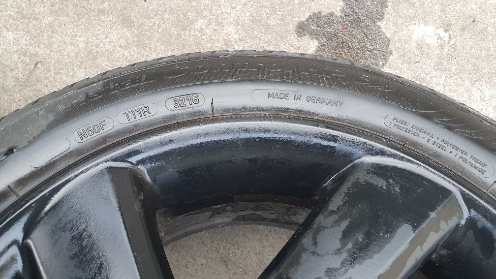 Koła Alufelgi Mazda 2 3 5 6 czarne 5x114,3 opony zimowe 205/55 r16