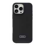 Etui Audi Silicone Case na iPhone 16 Pro Max 6.9" - czarne
