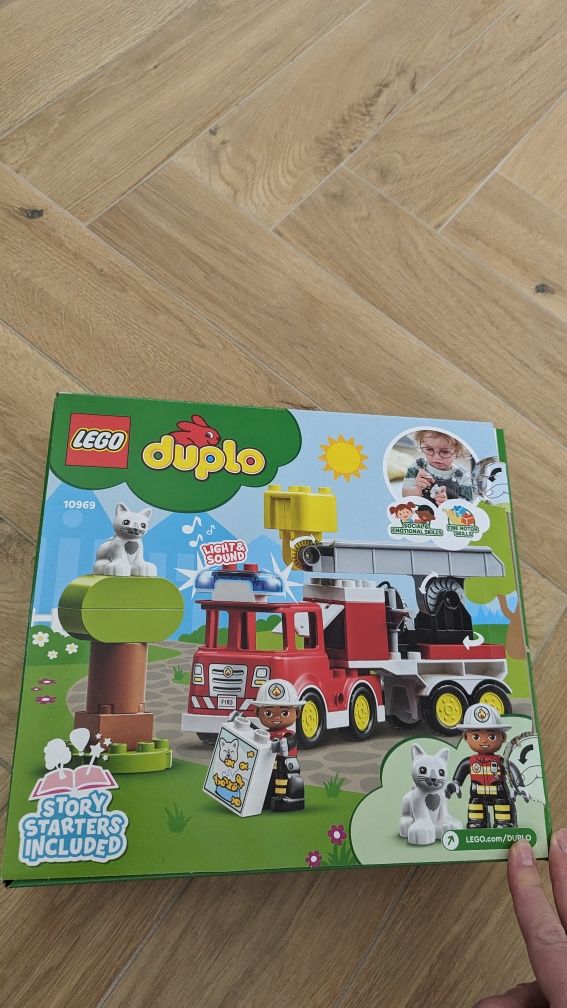 LEGO Duplo Fire track wóz strażacki 2+