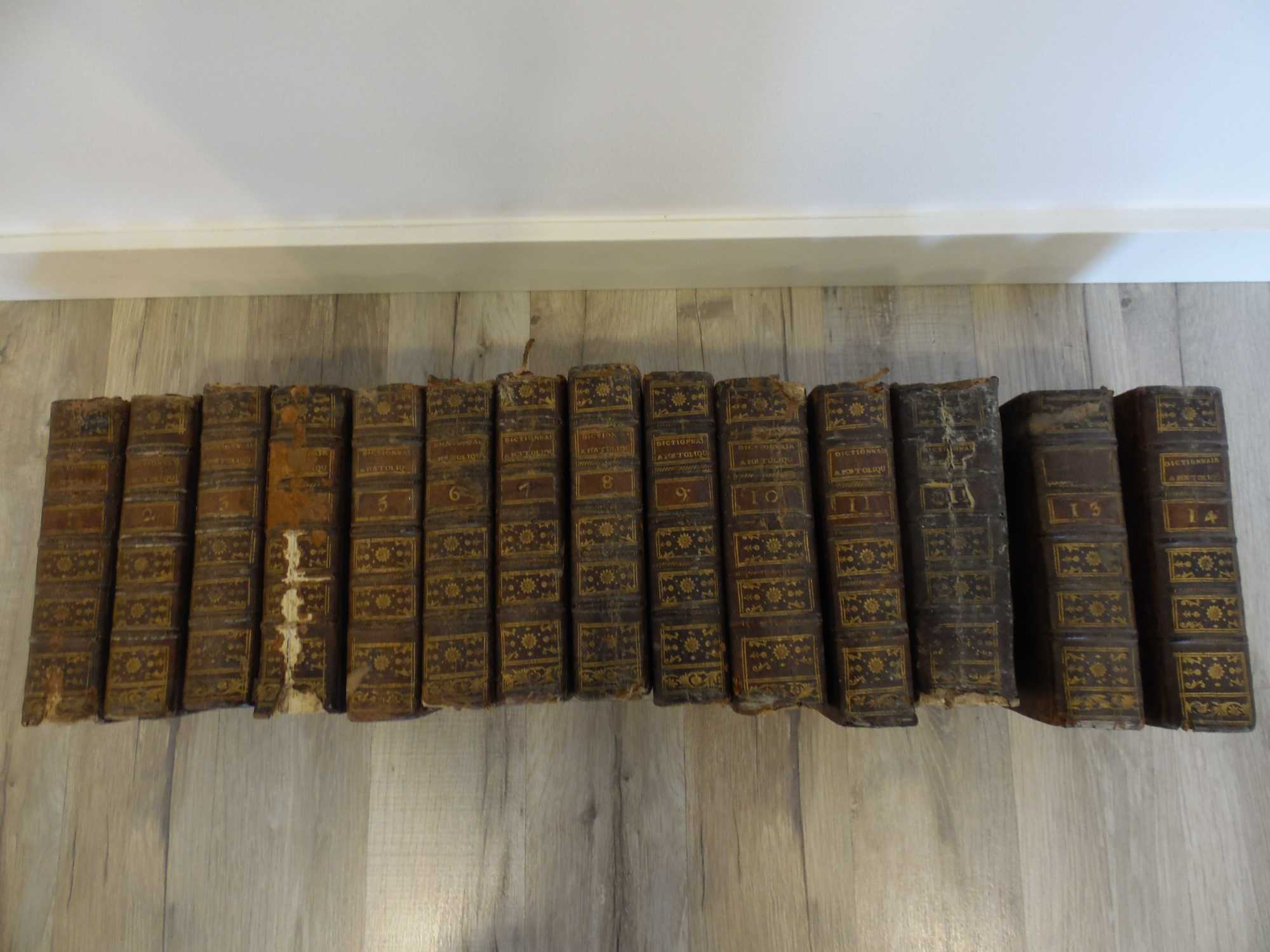 Dictionnaire Apostolique, 14 volumes, 1776