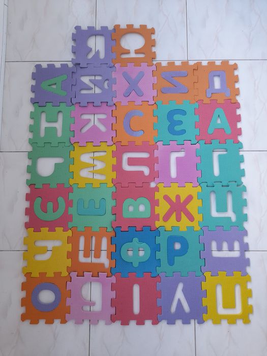М'які пазли-килимок пазли-алфавіт