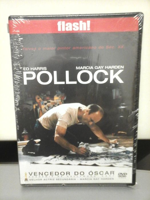 Dvd POLLOCK PLASTIFICADO Filme com Ed Harris Marcia Gay Harden