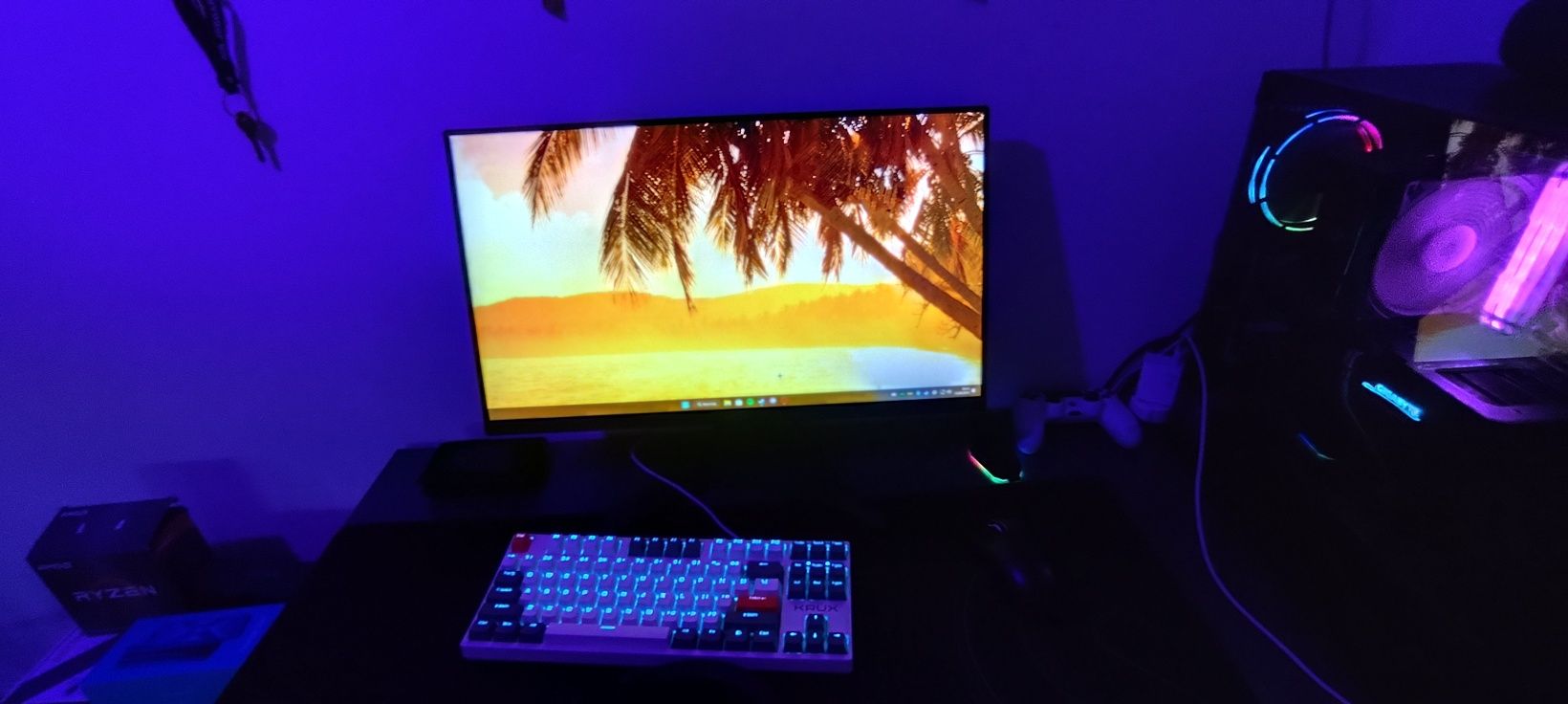 ZESTAW Komputer stacjonarny i stanowisko /ryzen9/32gb/1tb.Cena do nego