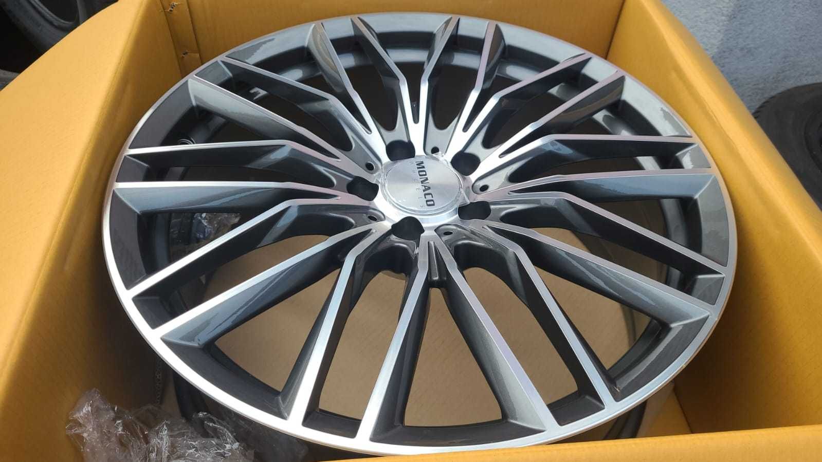 4× NOWE Felgi Alu Monaco Wheels 8.5x20 5x112 ET35 66.5 VW MERCEDES