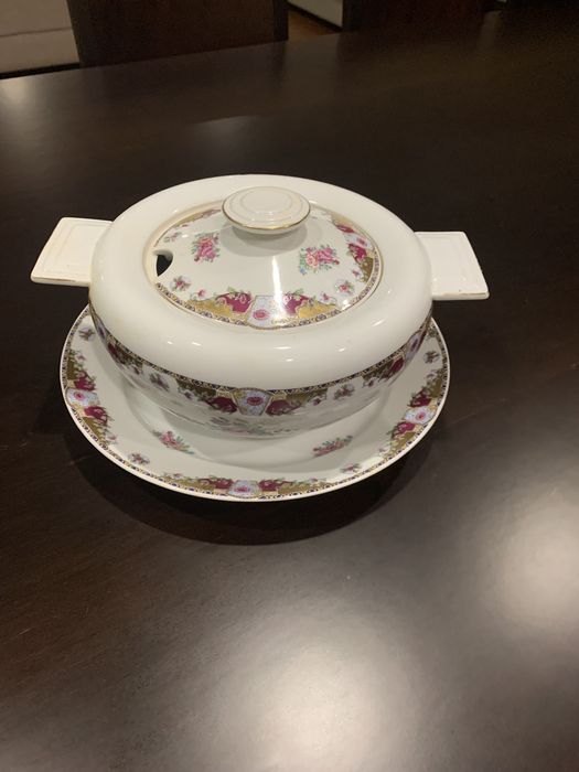 Terrina Limoges com prato