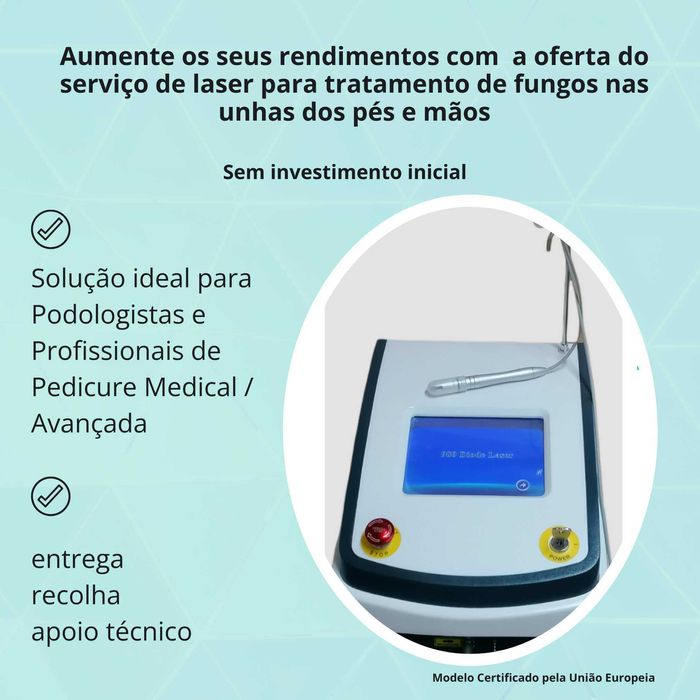 Aluguer de  laser para tratamento de fungos