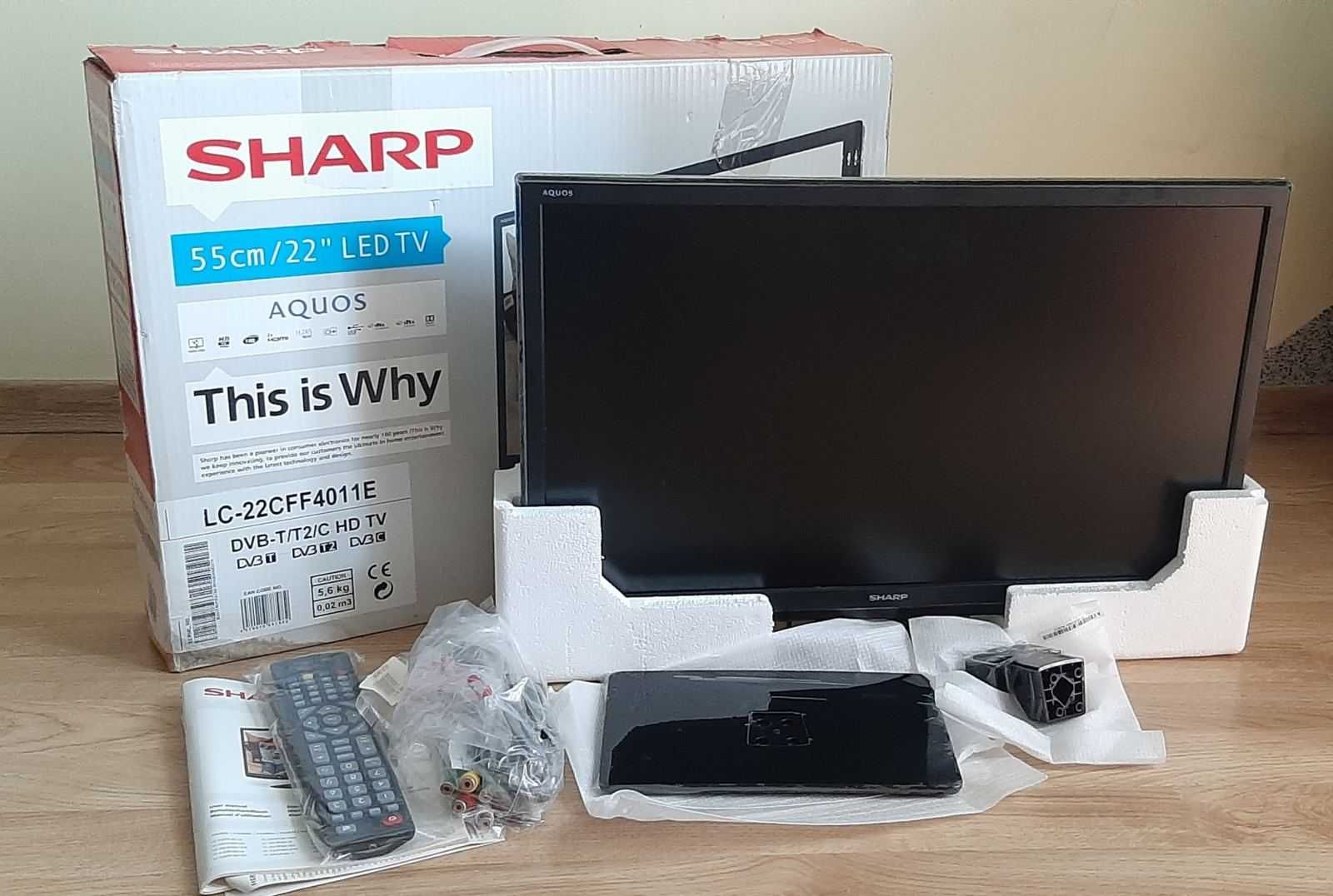 Телевізор Sharp AQUOS LC-22CFF4011E