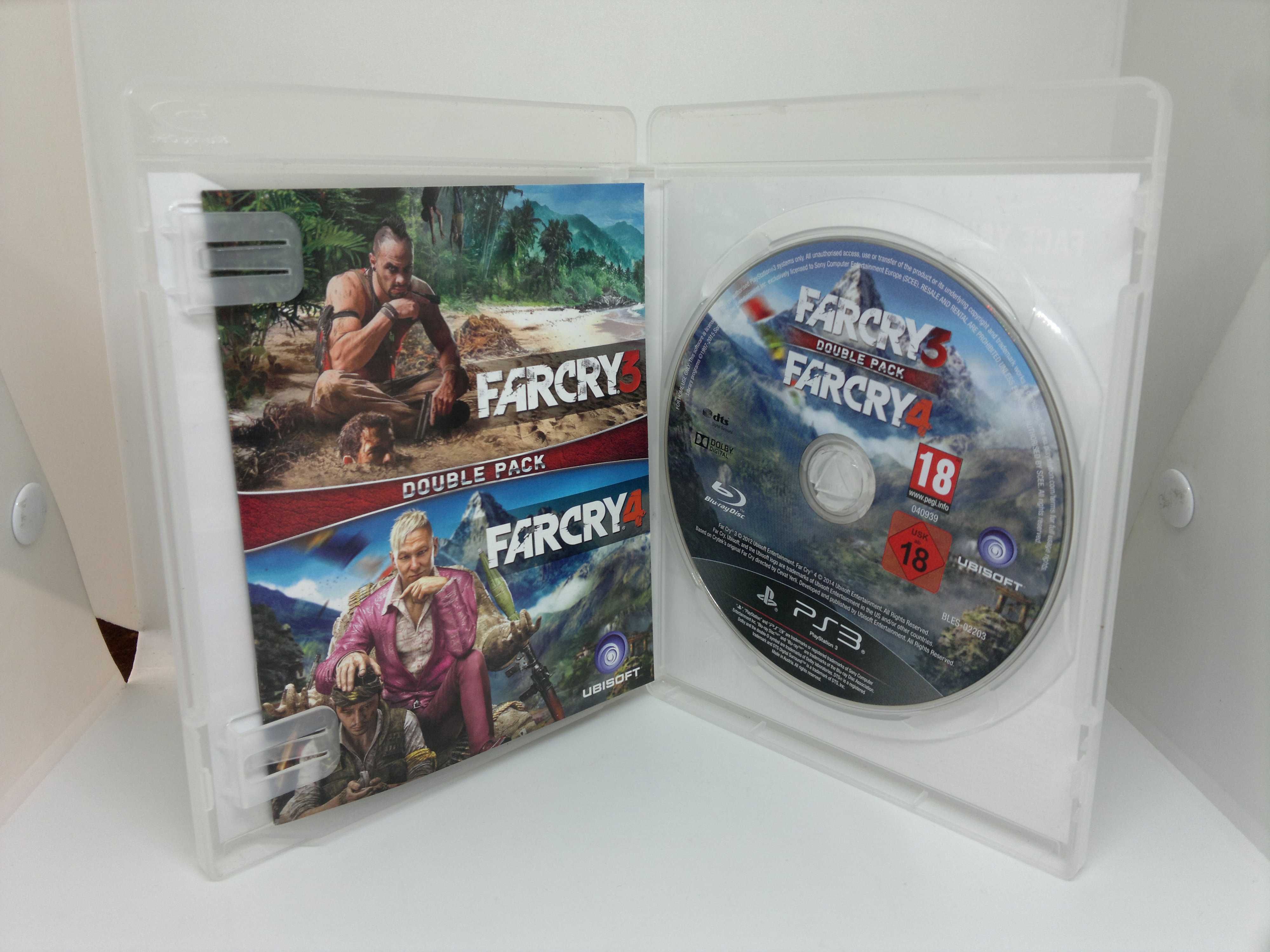 Rzadka Kompilacja Gier Far Cry Double Pack (Far Cry 3 & Far Cry 4)
