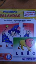 Jogo primeiras palavras Clementoni selado