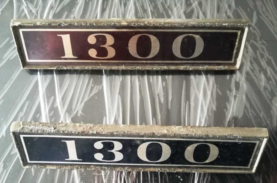 Legenda/Simbolo/Lettering/Emblema 1300 - Para Fiat