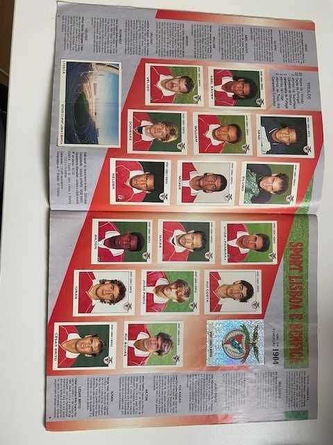 Caderneta Futebol 93/94