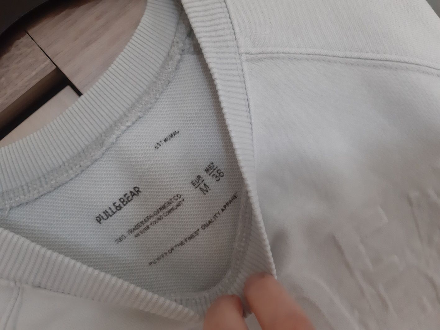 Bluza pull&Bear Unisex M oversize  zamienię kolor gołębi