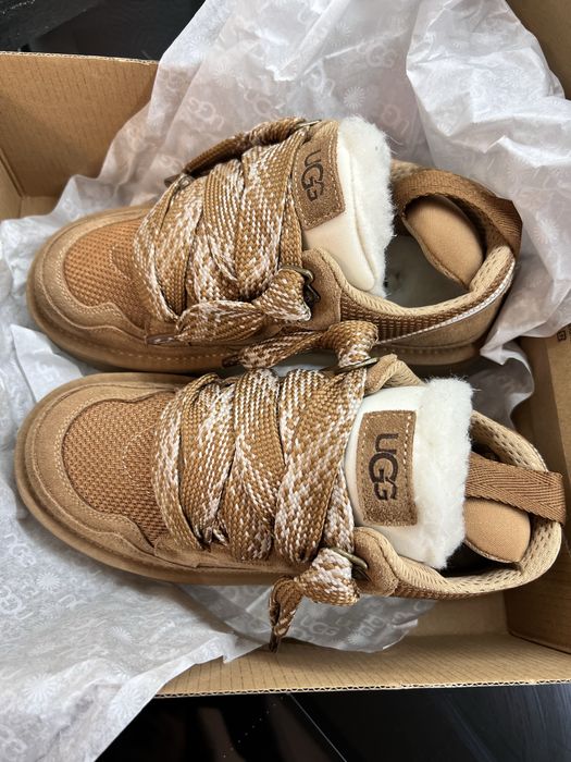 UGG lowmel mustard brazowe buty kozaki