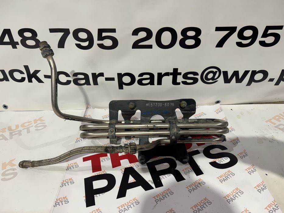 CHŁODNICA Chłodniczka Oleju Do Wspomagania Man Tgs Tgx E6 Wężownica