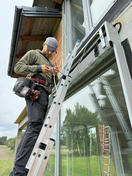 Montaż monitoringu kamer, alarmów, oświetlenie led, TV i AudioVideo