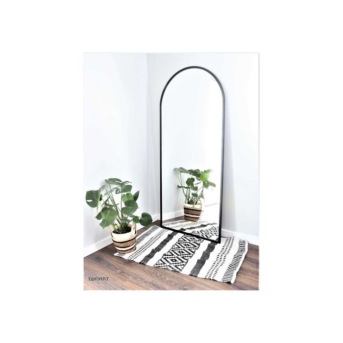 Lustro półowalne/ półokrągłe! W ramie loft! 180x80!