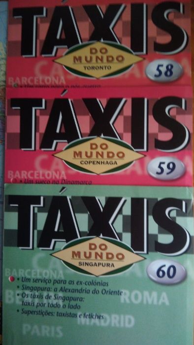 Vendo coleção de TAXIS DO MUNDO 54 Unidades,