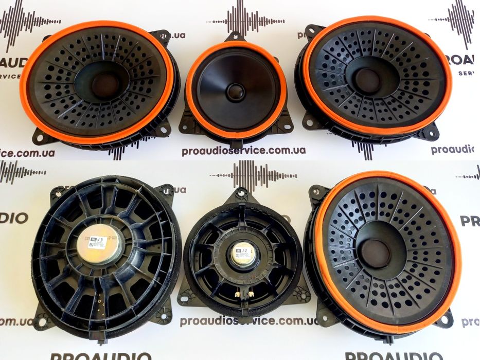 Ремонт динамиков  Fender, Mark Levinson, Harman kardon, Morel, Bose