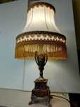 Lampa nocna marmurowa w starym stylu