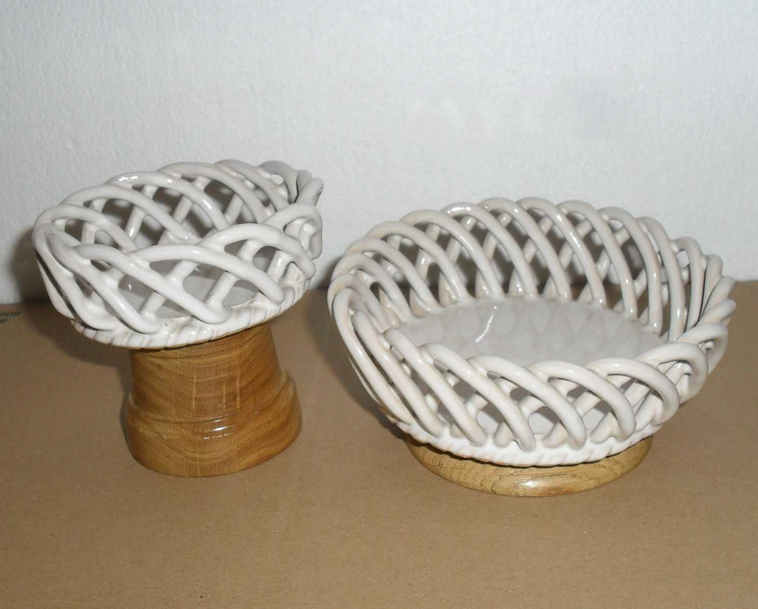 Ceramiczne ażurowe koszyczki