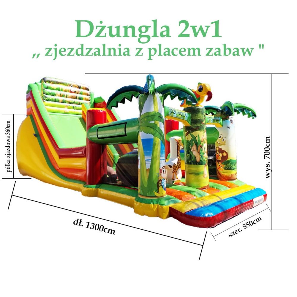 Wynajem dmuchancow zjezdzalni zjezdzalnie namiot zjezdzalnia