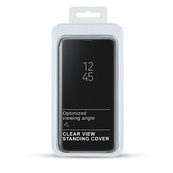 Etui Clear View Samsung M11 M115 Czarny/Black