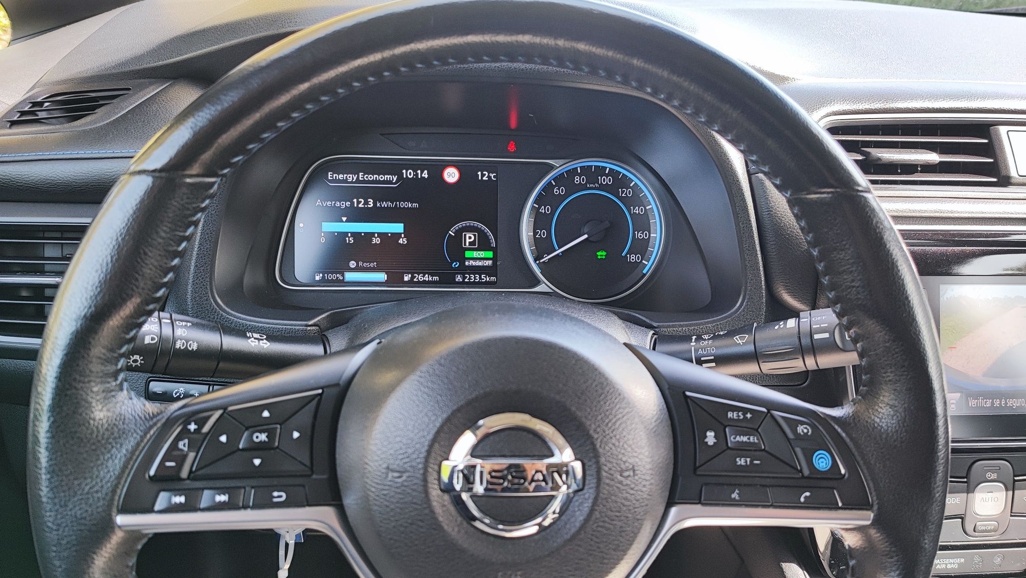 Nissan Leaf 2 Tekna de 40KWh de 2019
Único dono, sem acidentes.
A pint