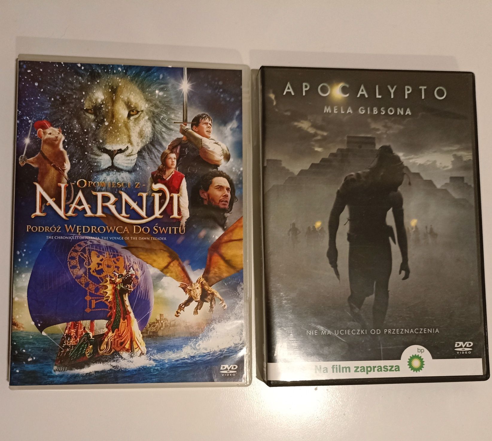 Film CD DVD 2szt Opowieści z Narnii i Apocalypto