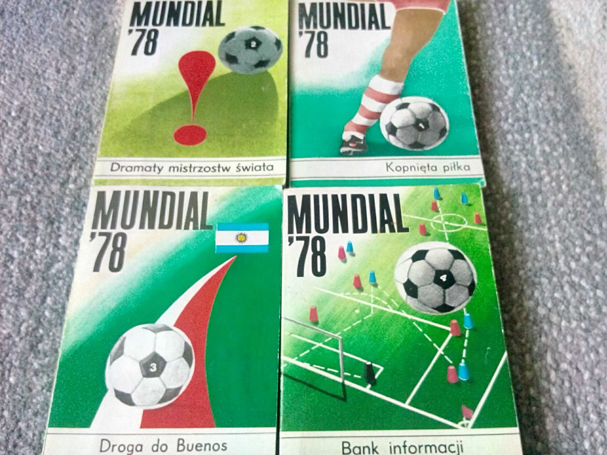 Mundial 78 zestaw książek.