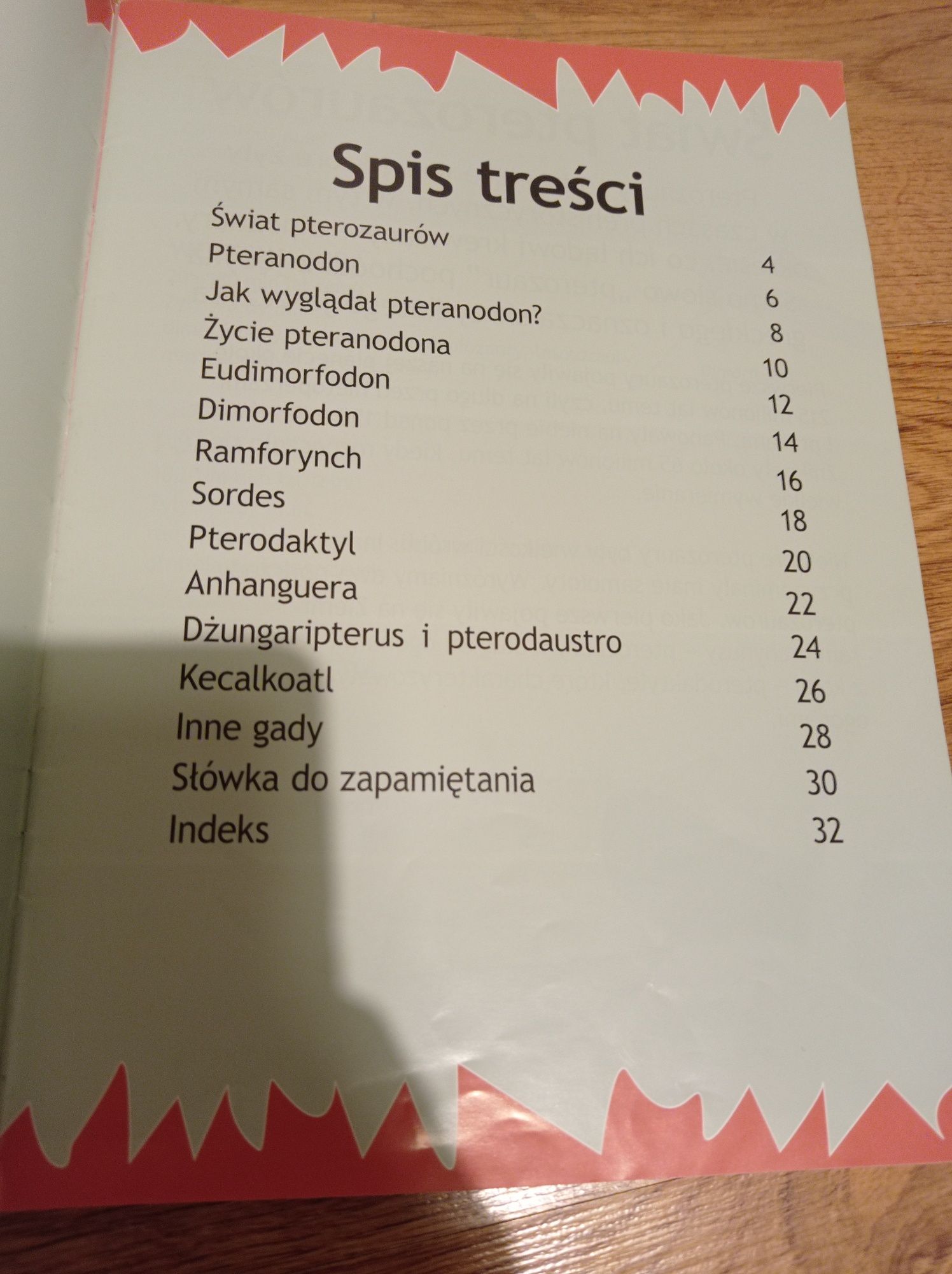 Książeczka o dinozaurach