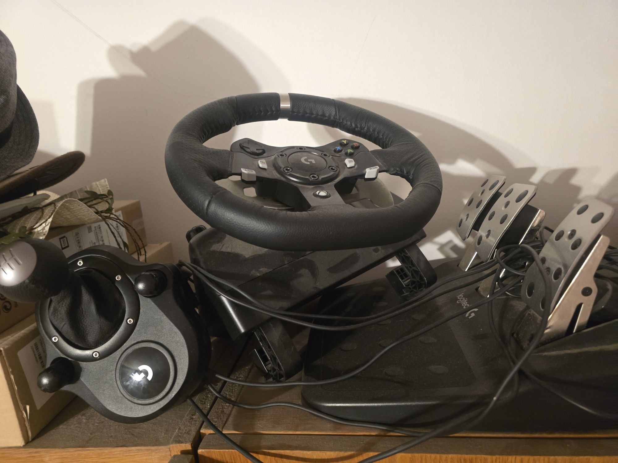 Kierownica logitech g920 + shifter