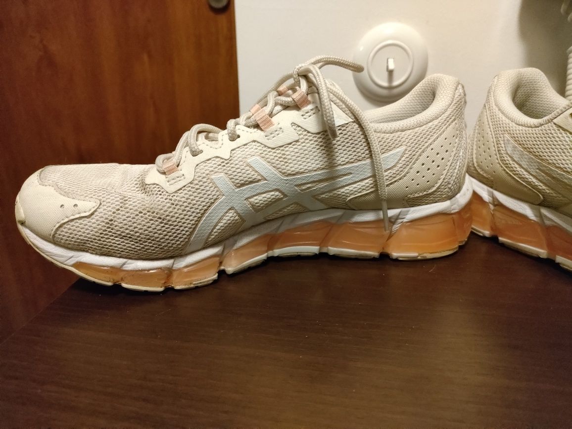 Buty Asics Gel beżowe