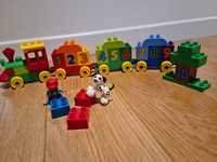 Lego duplo klocki pociąg ciuchcia kolejka z cyferkami 10558