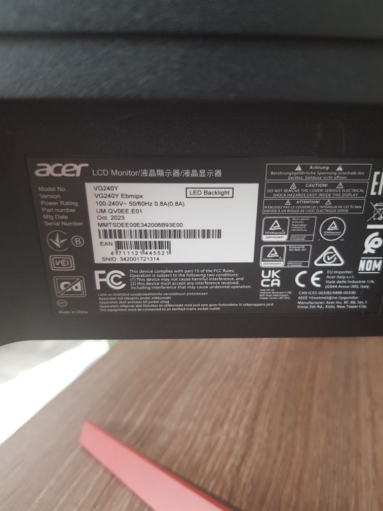 Монітор 100 герц ips матриця 24 дюйми