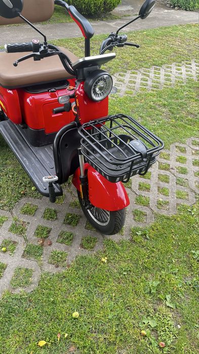 НОВИЙ електроскутер трьохколісний sokmoto x3 pro трицикл