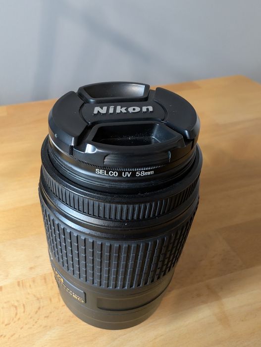 Obiektyw Nikon NIKKOR 55-300 f/4.5-5.6G ED VR - Stan idealny! Nikon F