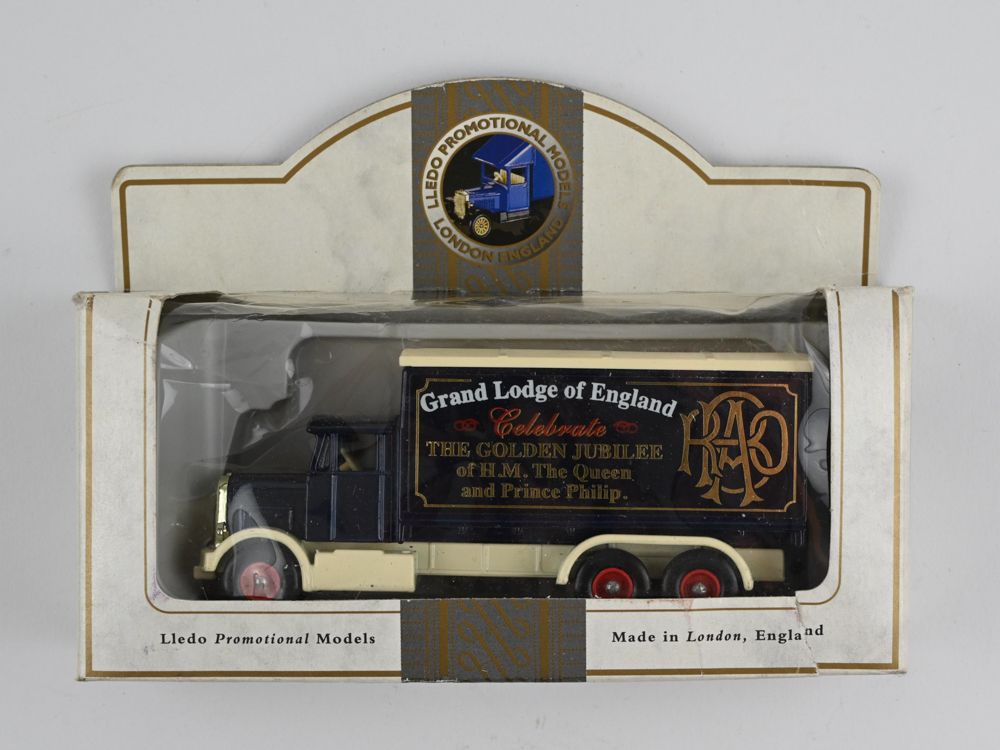 LLEDO - Model Scammel Grand Lodge Of England The Golden Jubilee