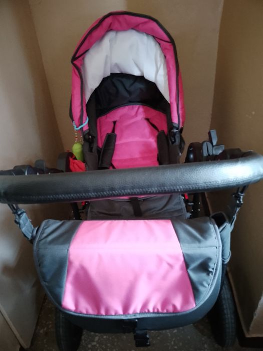 Wózek głęboko spacerowy 3w1