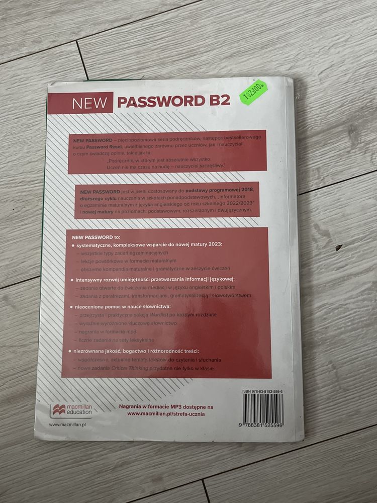 Ksiazka do jezyka angielskiego New Password B2
