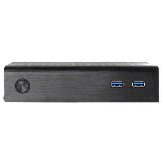 Мініатюрний корпус mini PC Thin Mini ITX SilverStone PT13 SST-PT13B