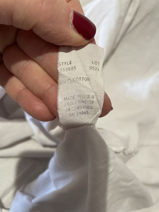 Koszula nocna Christian Dior bawełna koronka