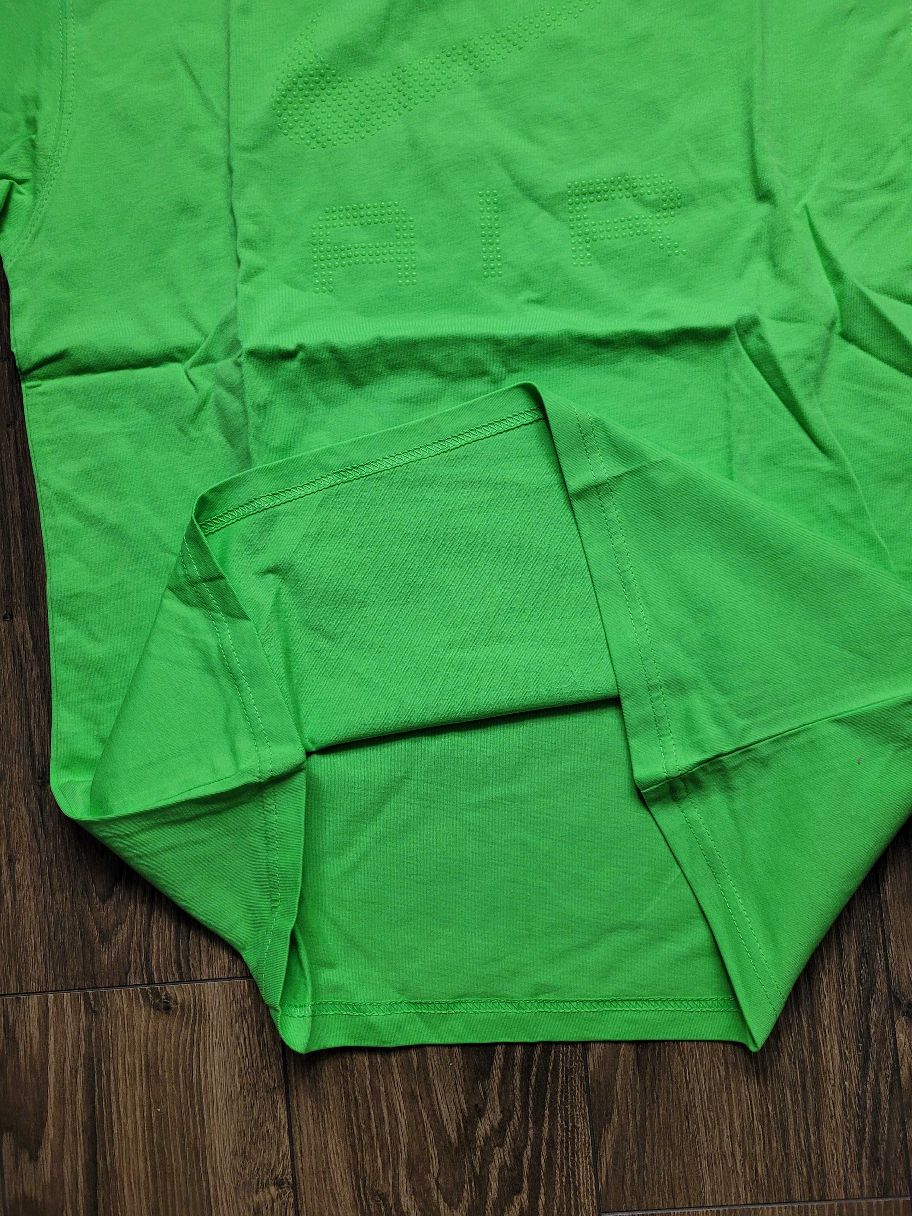koszulka t-shirt Nike Air M relaxed 100% bawełna zielona NOWA
