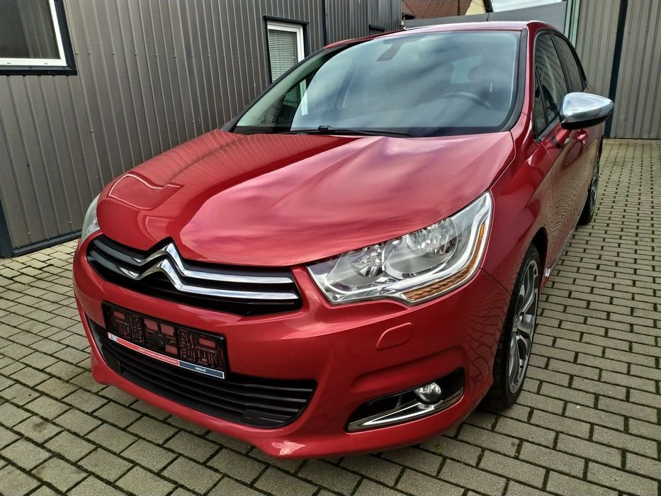 Citroën C4 1.6 Vti Klimatronic Czujniki Pakiet Chrom Grzane Fotele Zarejestrowany